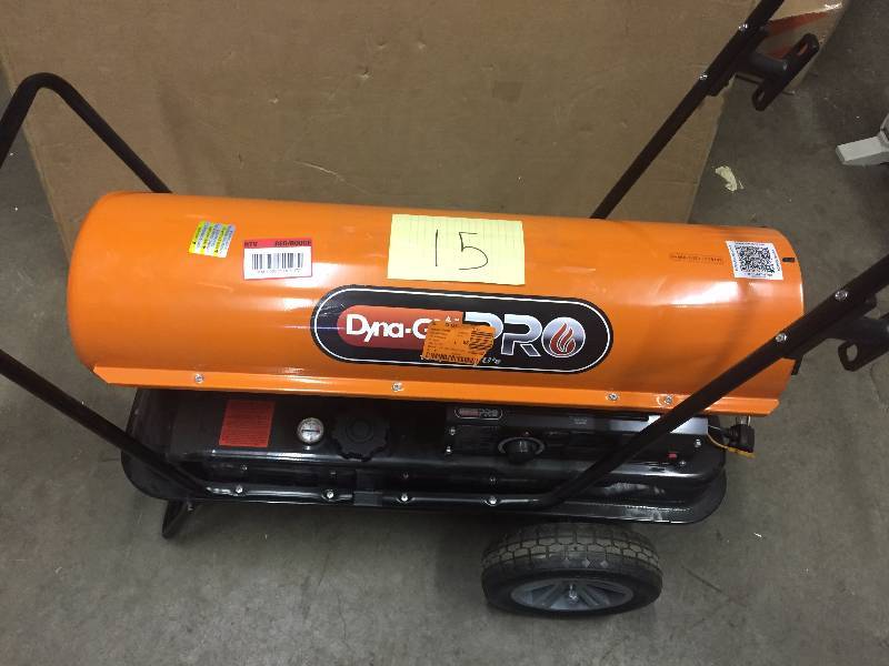 lot 15 image: 135K BTU Forced-Air Kerosene Portable Heater