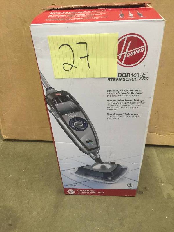 lot 27 image: Hoover Breeze Cyclonic Bagless Upright Vacuum Cleaner used in very good condition
