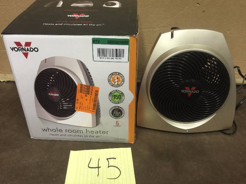 lot 45 image: Vornado Whole Room Heater tested works