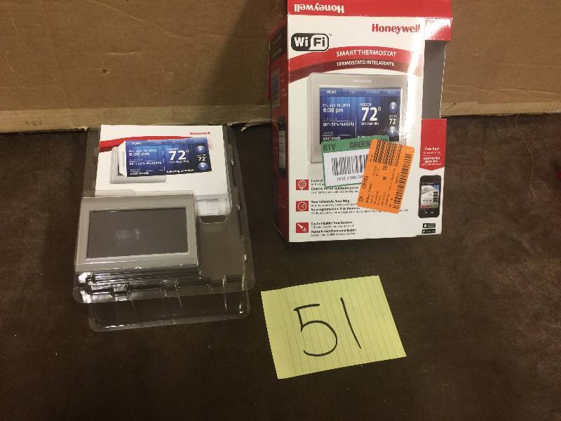 lot 51 image: Honeywell Wi FI Smart Programable Thermostat
