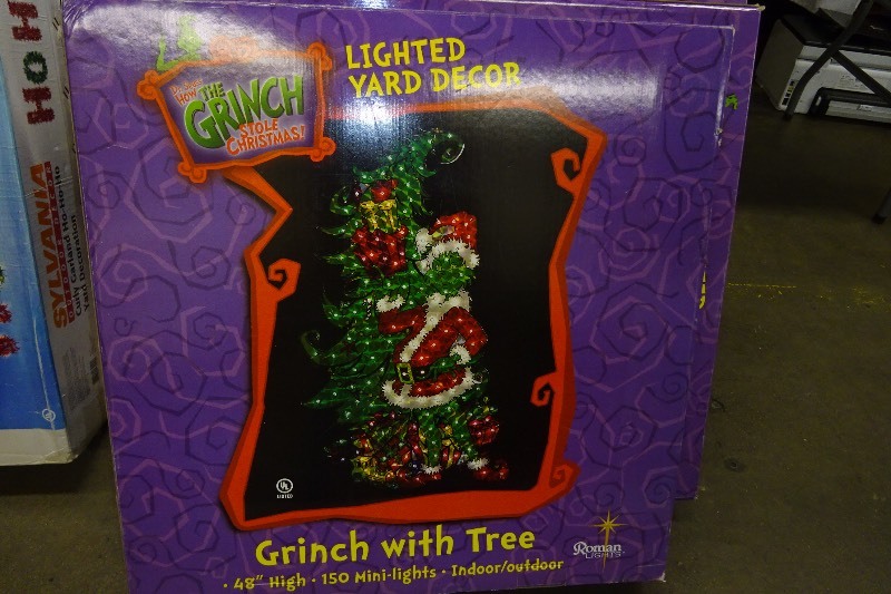 Dr Seuss The Grinch Stold Christmas Lighted Yard D�cor
