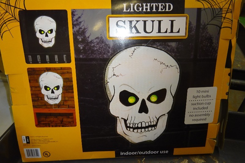 Lighted Skull