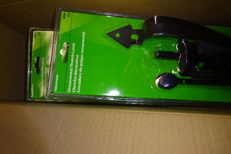 4 ornamental thumb latch