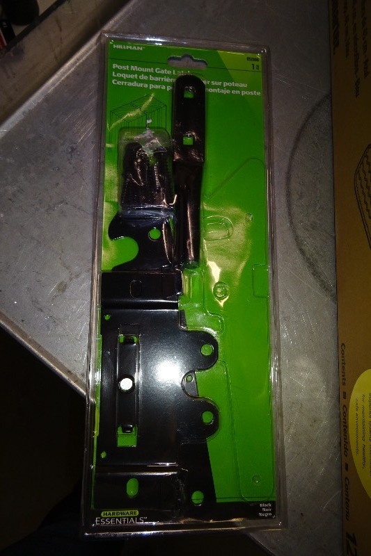 6 post mount gate latch