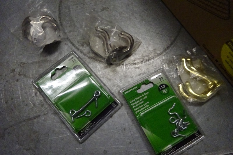 Variety of hooks