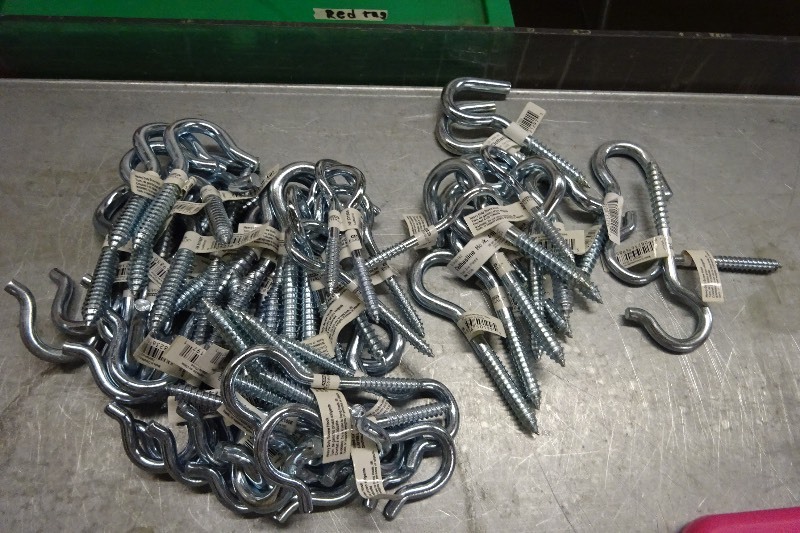 Variety of ceiling hooks