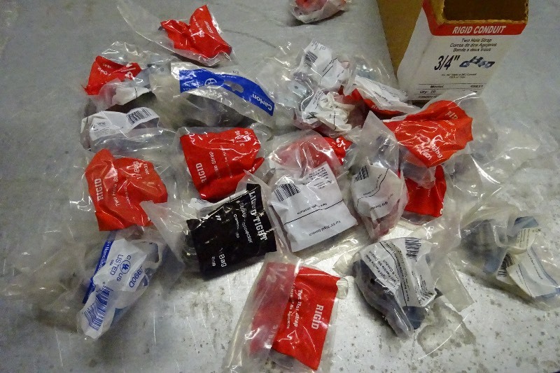 Variety of conduit parts