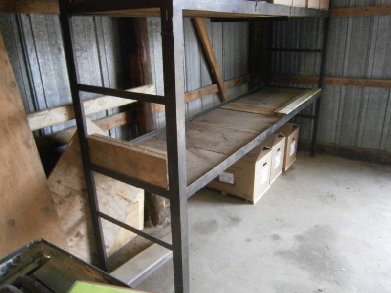 lot 29 image: Steel Rack 9 12 X 29 X 6