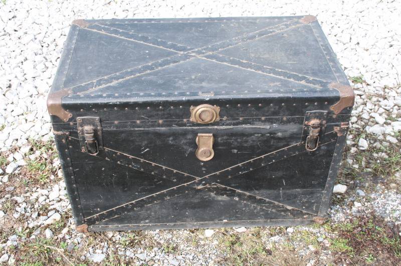 Vintage Black Trunk