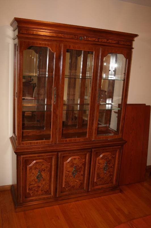 Glass Door Hutch
