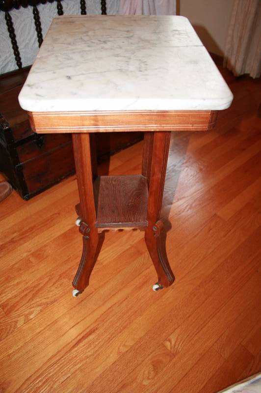 Antique Marble Top Table