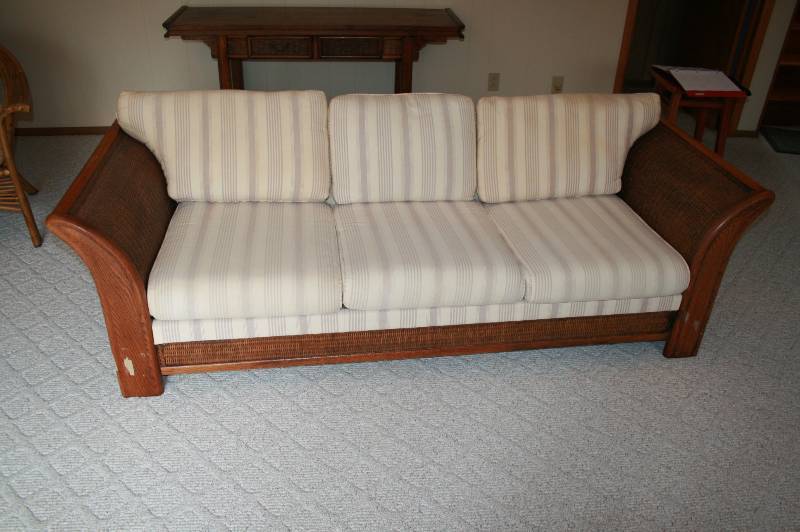 Wicker Couch