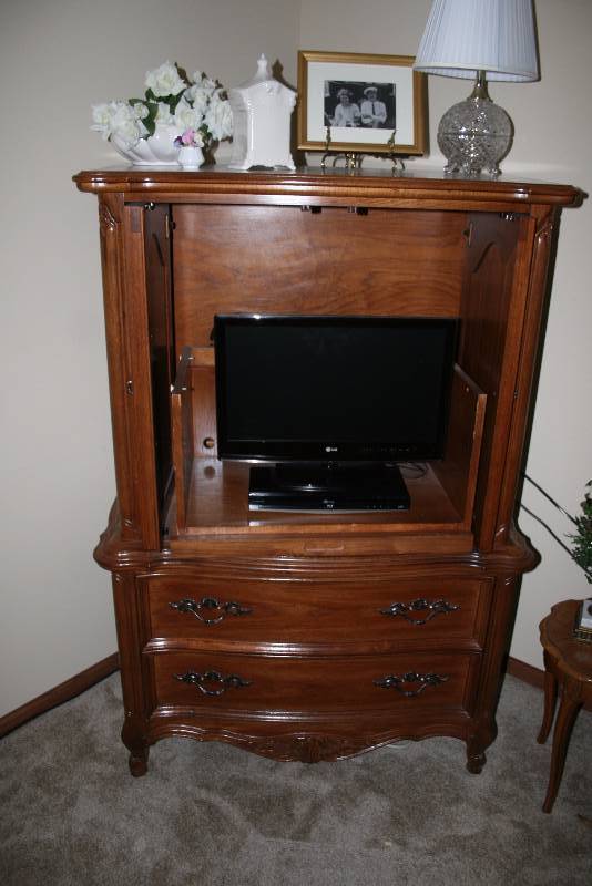Wood TV Cabinet