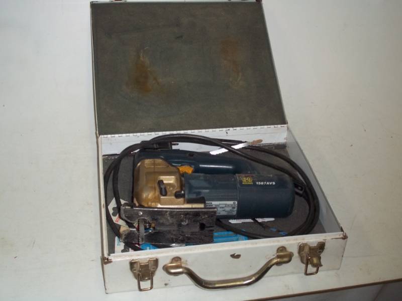 lot 48 image: bosch corded jigsaw wcase