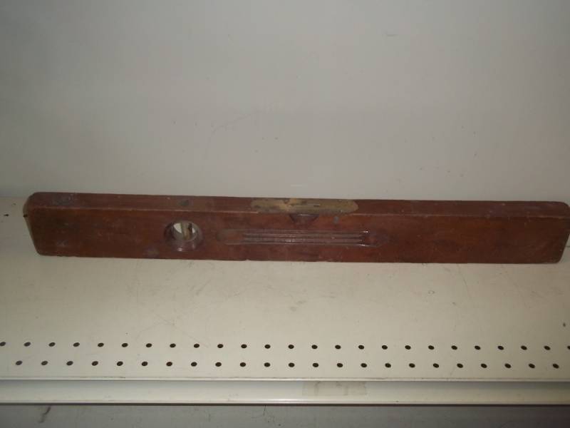 lot 216 image: vintage 26 wood level