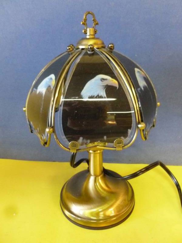 lot 30 image: Eagle Lamp