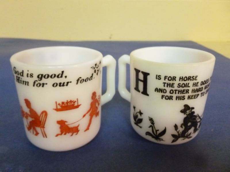 lot 64 image: Vintage Cups