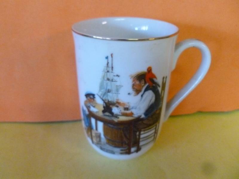 lot 186 image: Norman Rockwell Cup