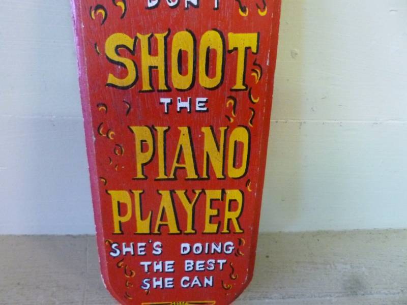 lot 336 image: Wooden Sign