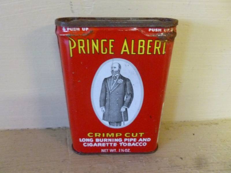 lot 342 image: Vintage Tobacco Can