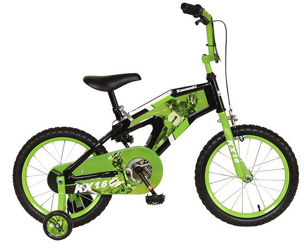 lot 9 image: Kawasaki K16 Boys Bike