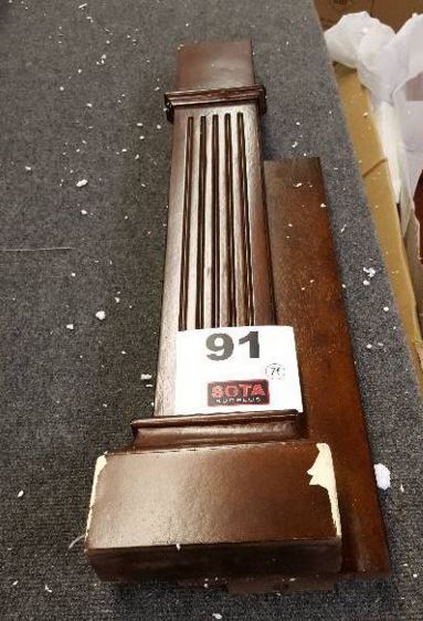McLeland Fireplace Mantle Walnut