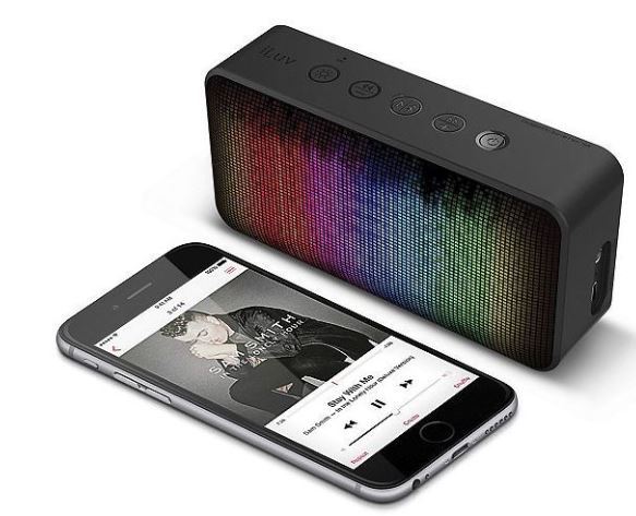 iLuv Aud Mini 6 Party Portable Bluetooth Speaker Black
