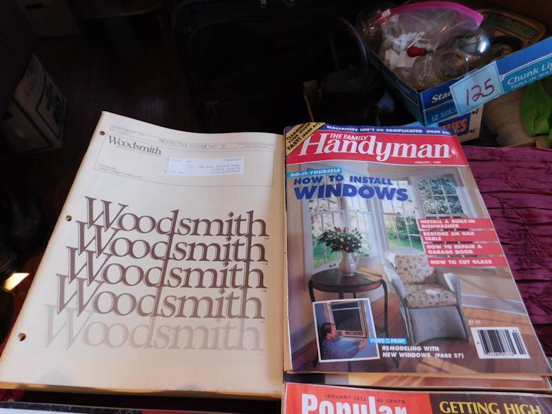 lot 144 image: vintage handyman magazines see photos for titles