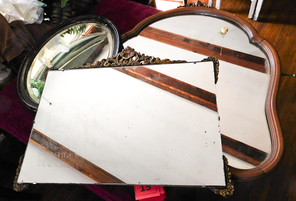 lot 15 image: three mirrors