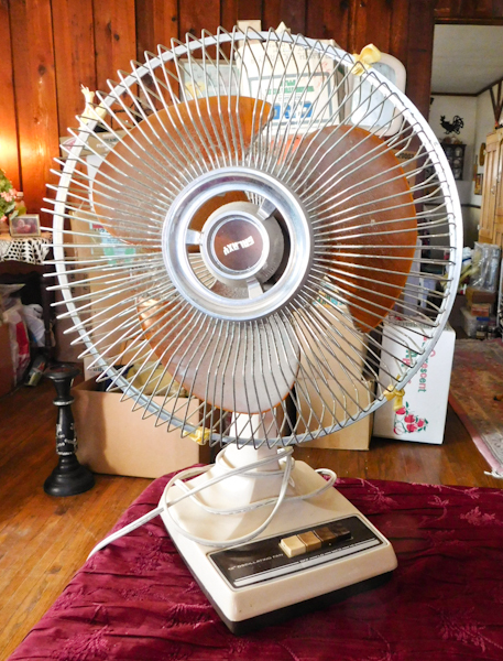lot 35 image: three speed fan that works