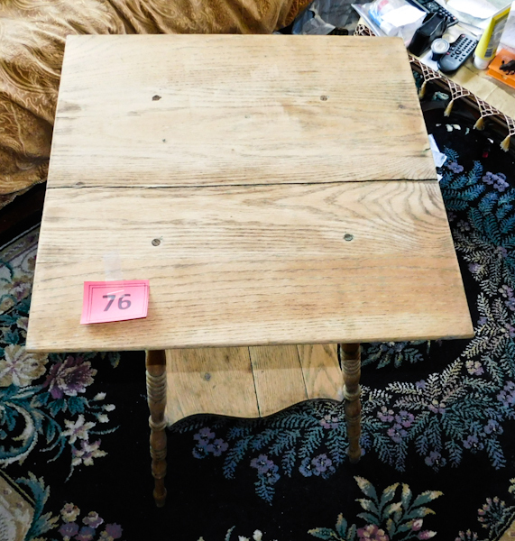 lot 76 image: project parlor table need some TLC