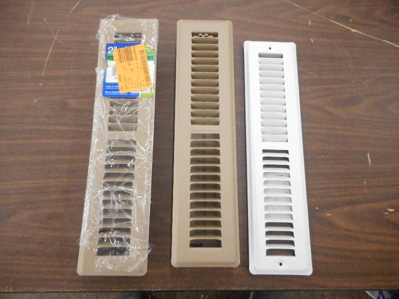lot 92 image: (3) 2X14 HEAT REGISTER VENTS