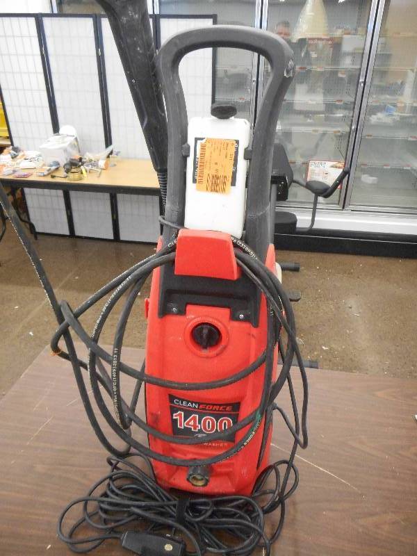 lot 66 image: 1400-PSI 1.4-GPM Aluminum Axial Cam Electric Pressure Washer