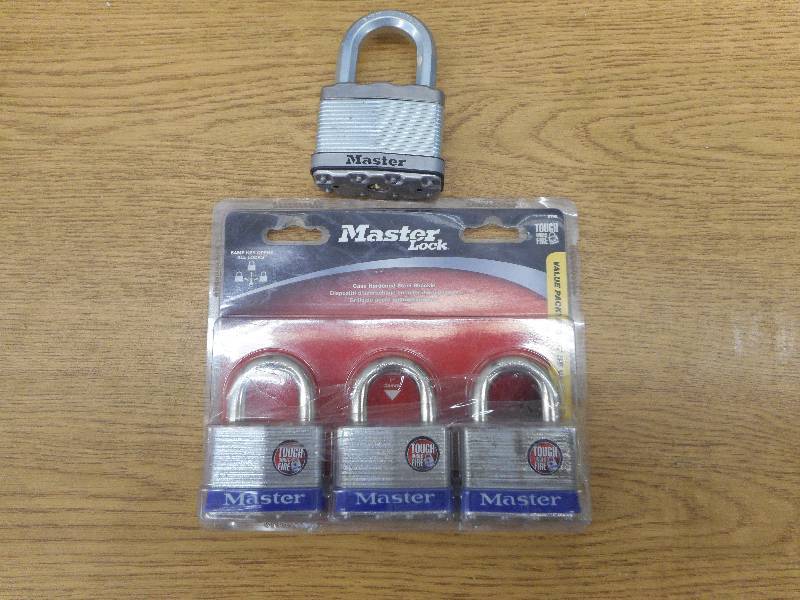 lot 82 image: MASTER LOCK LOT