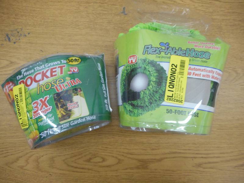 lot 80 image: LOT OF 2 50 FOOT FLEX ABLE HOSE