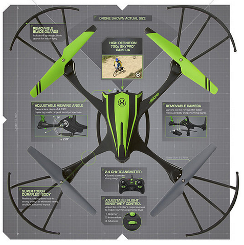 Sky Viper Remote-Controlled HD Video Drone