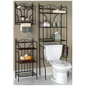 3-Pc. Metal Bath Furniture Set