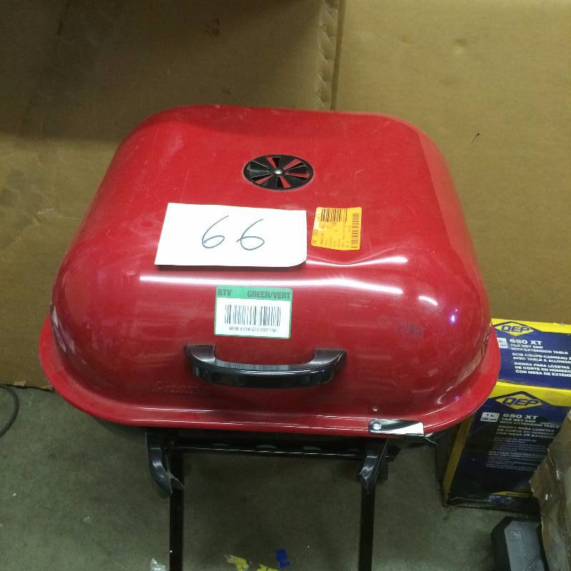lot 66 image: Charcoal Grill Bottom Handle Broken