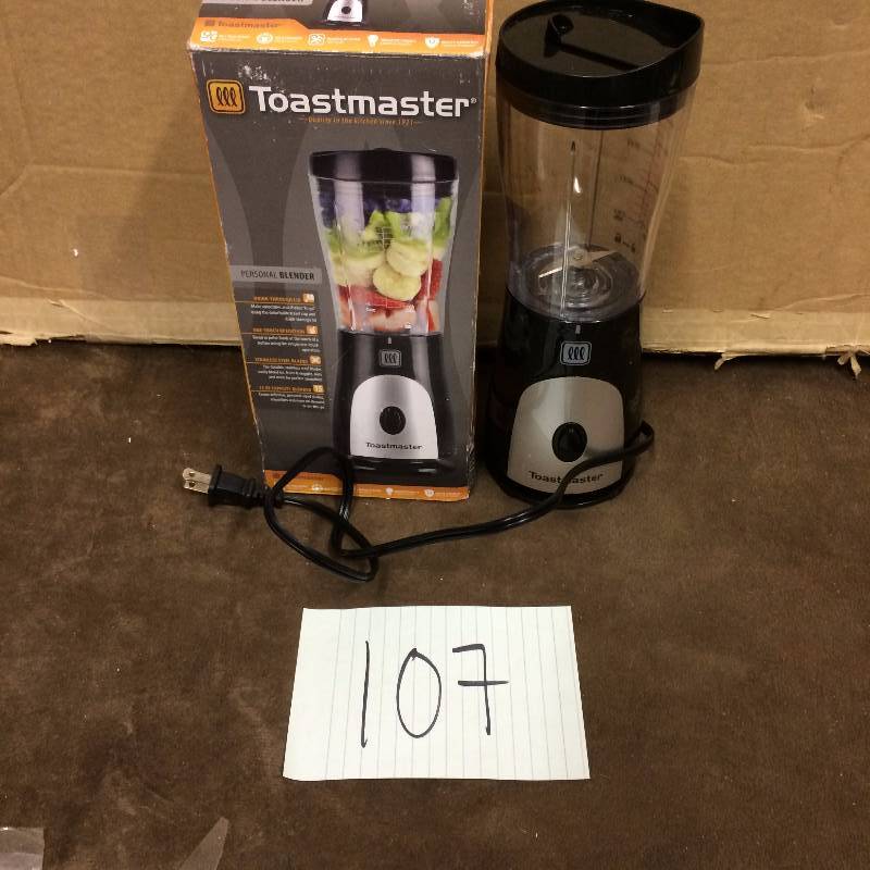 lot 107 image: Toastmaster Blender