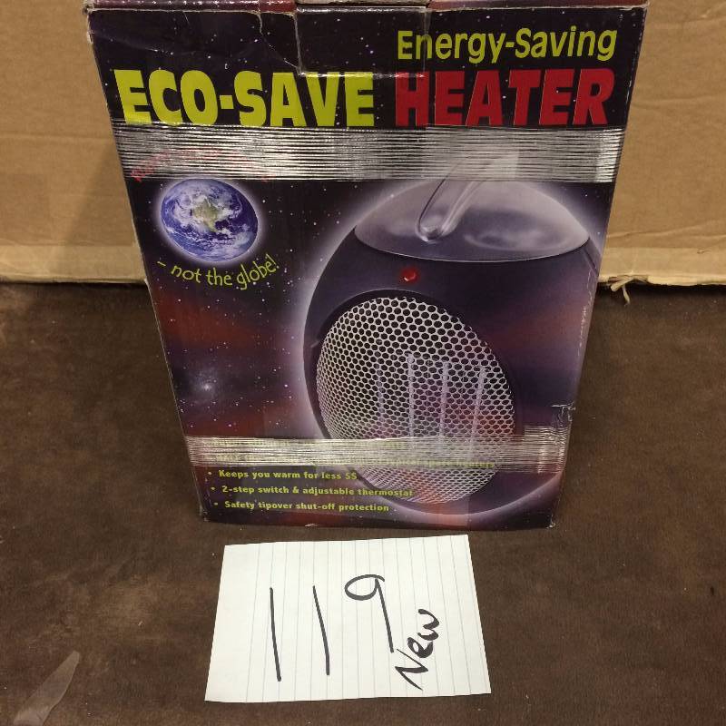 lot 119 image: Eco Save Heater new