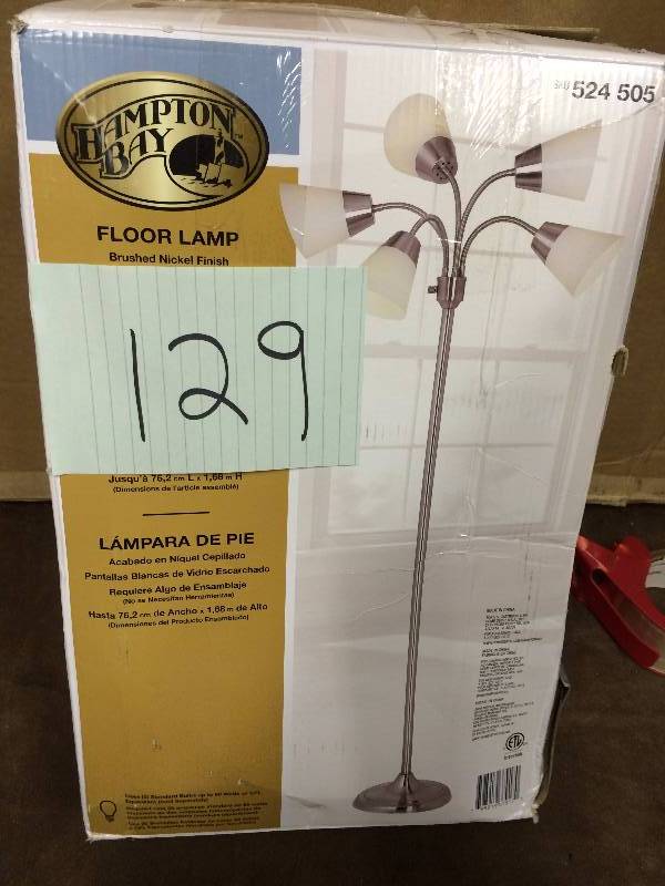 lot 129 image: Floor Lamp 524 505