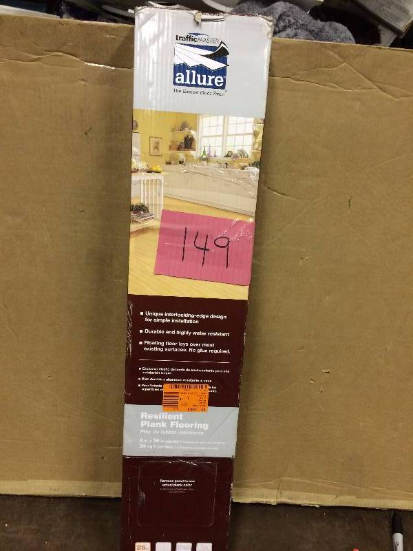 lot 149 image: Resilent Plank Flooring