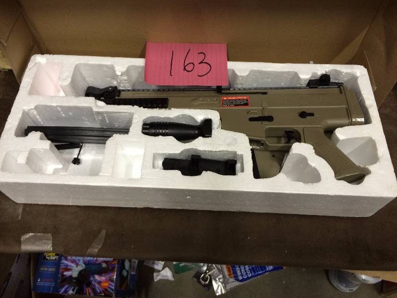 lot 163 image: FN Scar L Air Soft Riffle