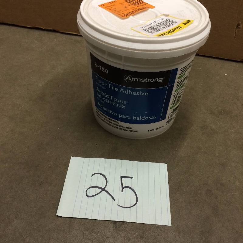 lot 25 image: Floor Tile Adhesive