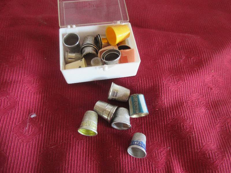 VINTAGE SEWING THIMBLES