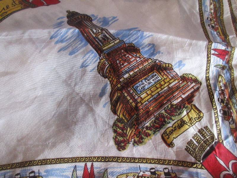 VINTAGE SILK SCARF