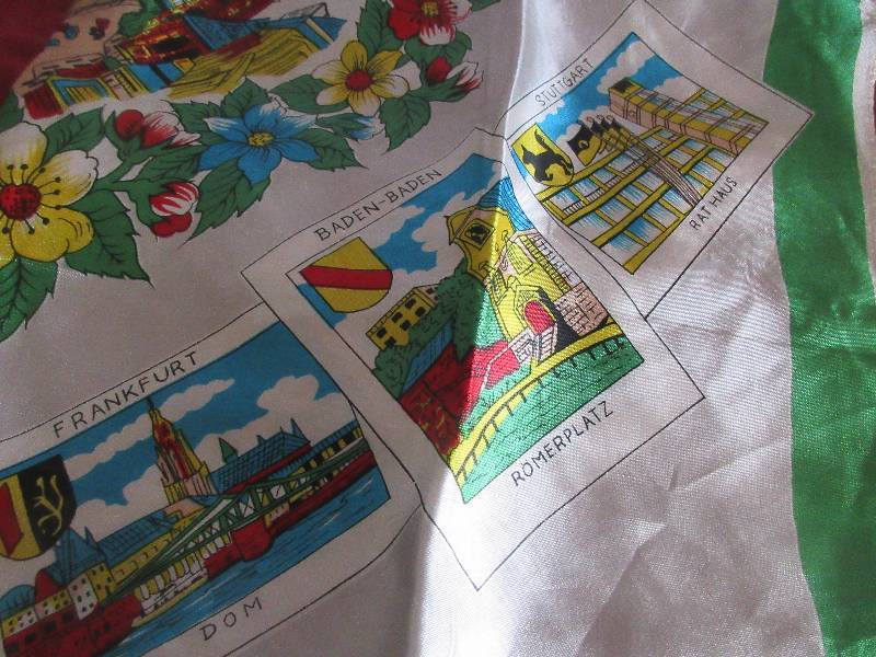 VINTAGE SILK SCARF