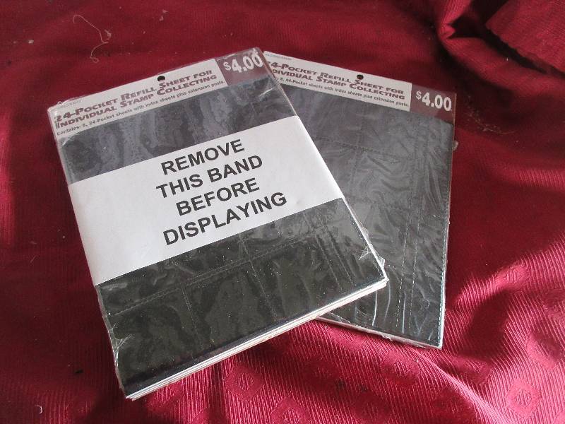 STAMP REFILL SHEETS