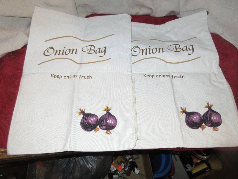 2 NEW ONION BAGS