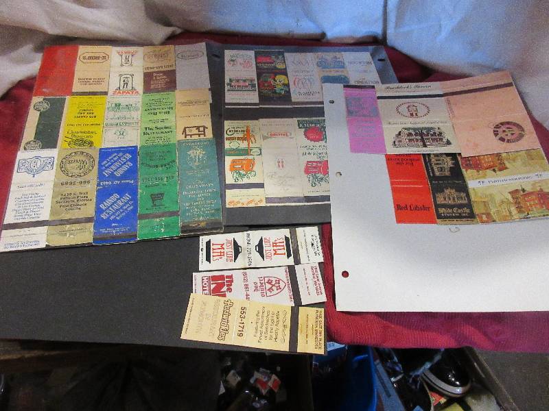 MATCH BOOKS FOR COLLECTING
